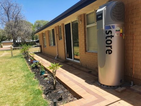 a Busselton heat pump install
