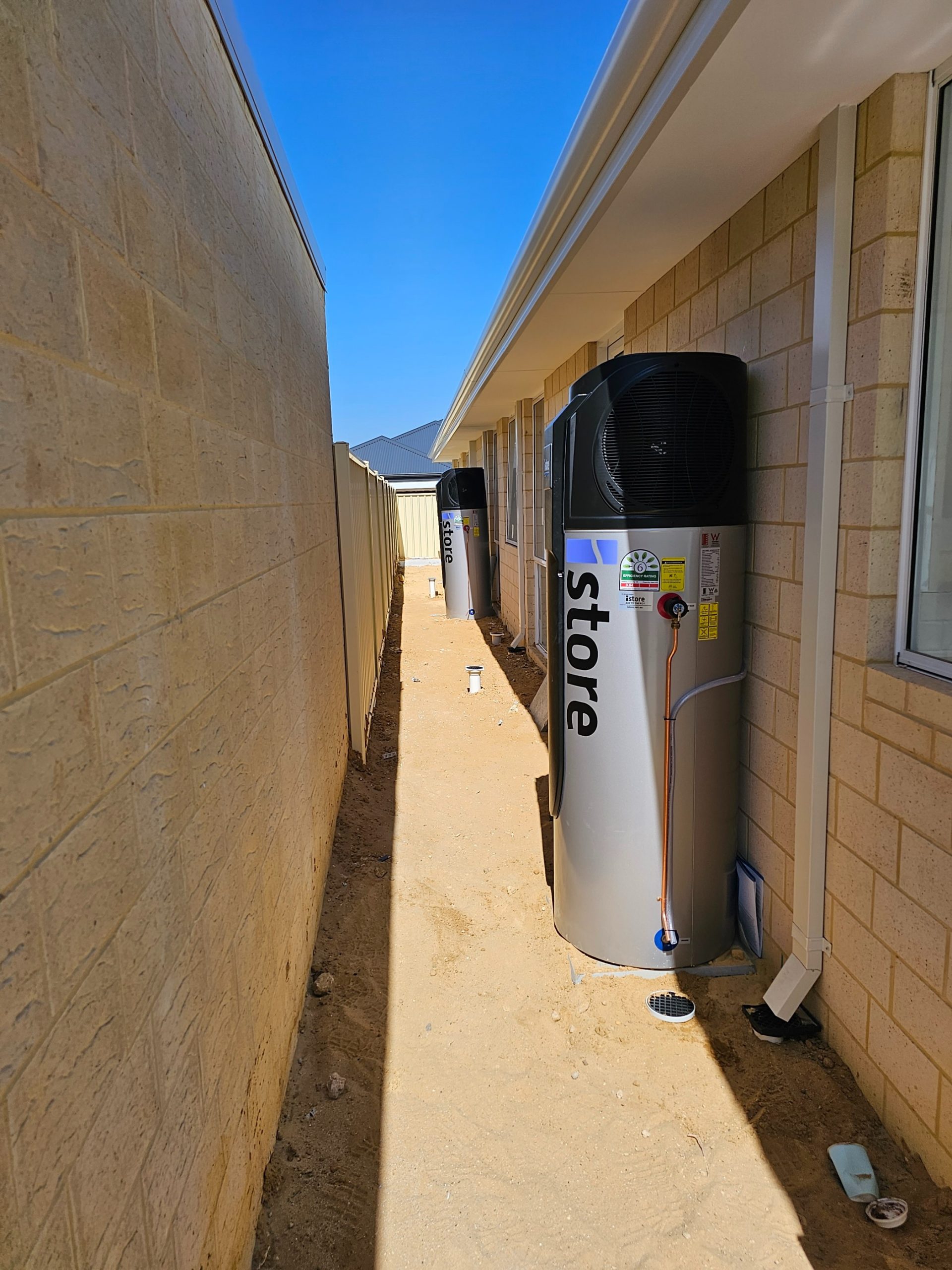 Double Heat Pump Install in Dunsborough